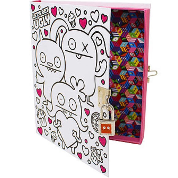 Ugly Dolls Craft Kit Kids Keepsake Box Kit for Art or Storage with Lock - Picture 3 of 9